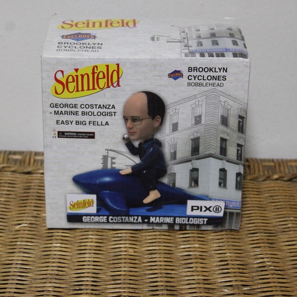 Seinfeld. Brookly Cyclones Bobblehead. George Costanza - Marine Biologist. - Picture 2 of 7